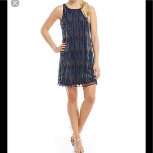 Belle by Badgely Mischcka striped sequin Rocky sz2